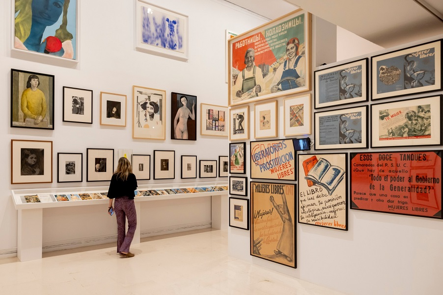 El arte de la exposición Popular en el Institut Valencià d'Art Modern